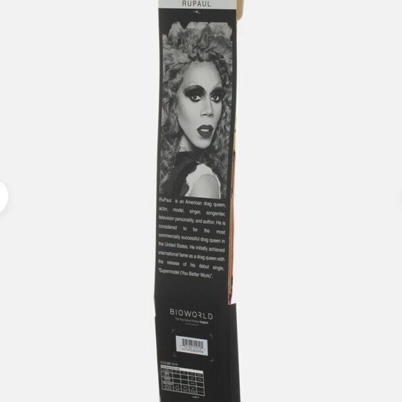 New Character Collection Rupaul 360 Men's Crew Socks 1 Pair American Drag Queen - Picture 3 of 9